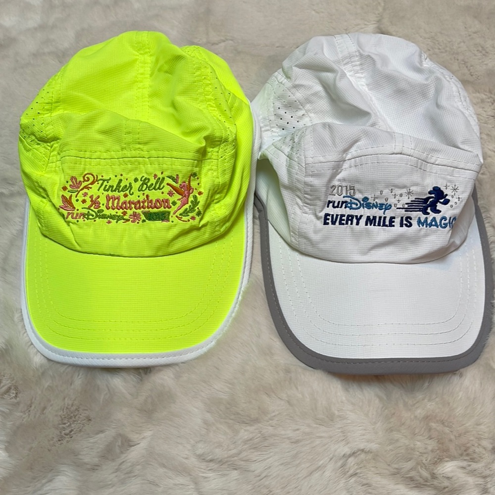 Disney 2015 Tinker Bell 2015 Run Disney Hats.